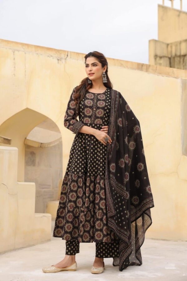 Cotton Anarkali Suit