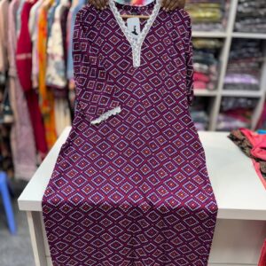 Summer Cotton Straight Kurta