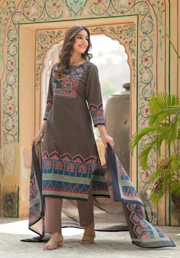 Stylish Cotton Kurta Set - Image 2