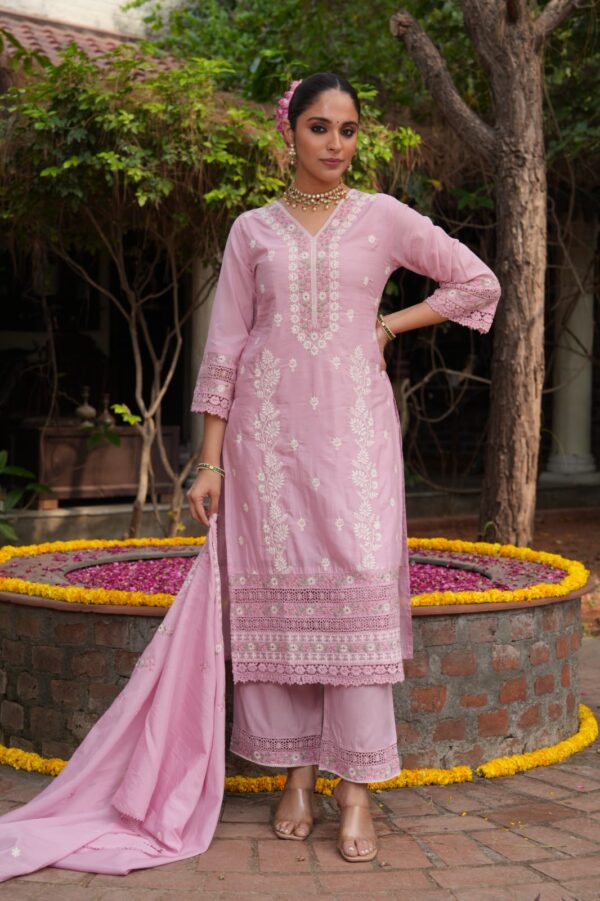 Elegant Mul Cotton Designer Suit