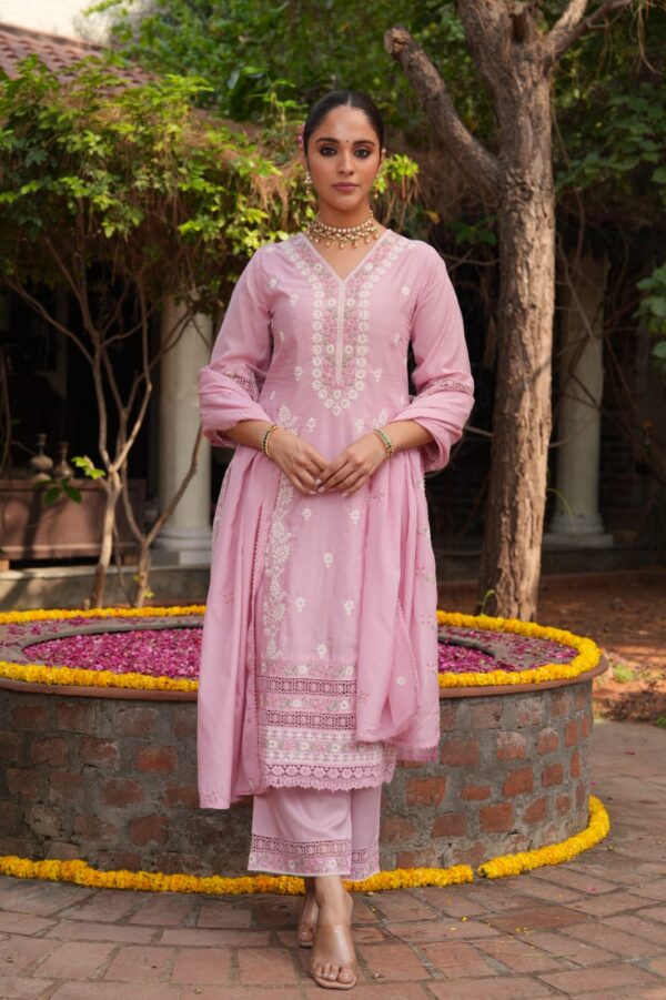Elegant Mul Cotton Designer Suit - Image 5