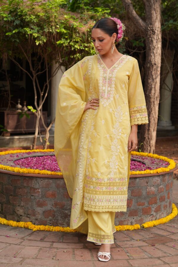 Elegant Mul Cotton Designer Suit - Image 6