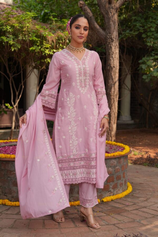 Elegant Mul Cotton Designer Suit - Image 6