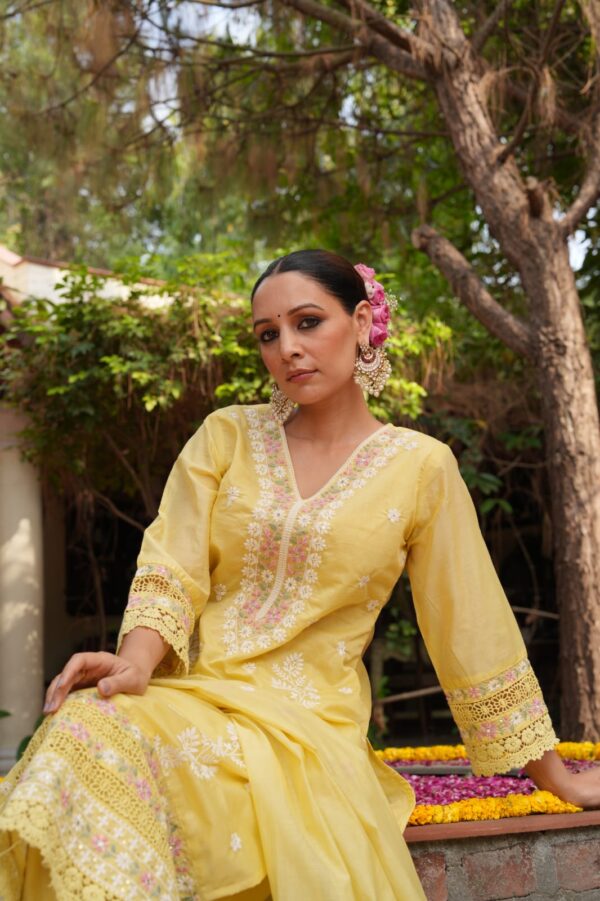 Elegant Mul Cotton Designer Suit - Image 2