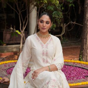 Elegant Mul Cotton Designer Suit