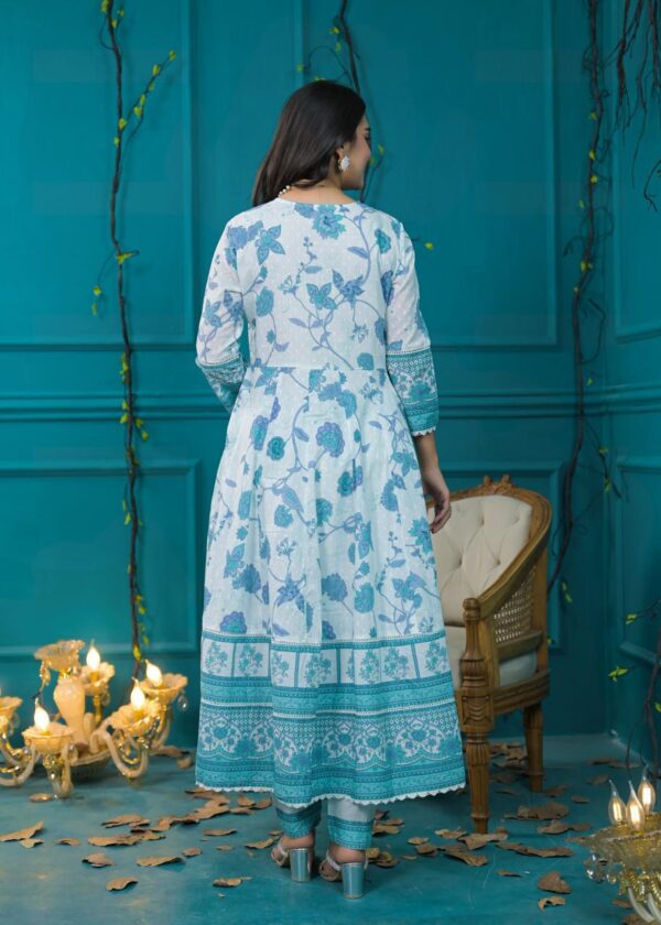 Premium  Flared Anarkali Gown - Image 3