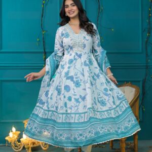 Premium  Flared Anarkali Gown