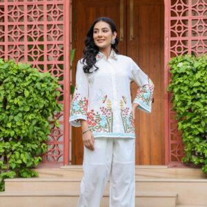 Elegant Mul Cotton Cord Set