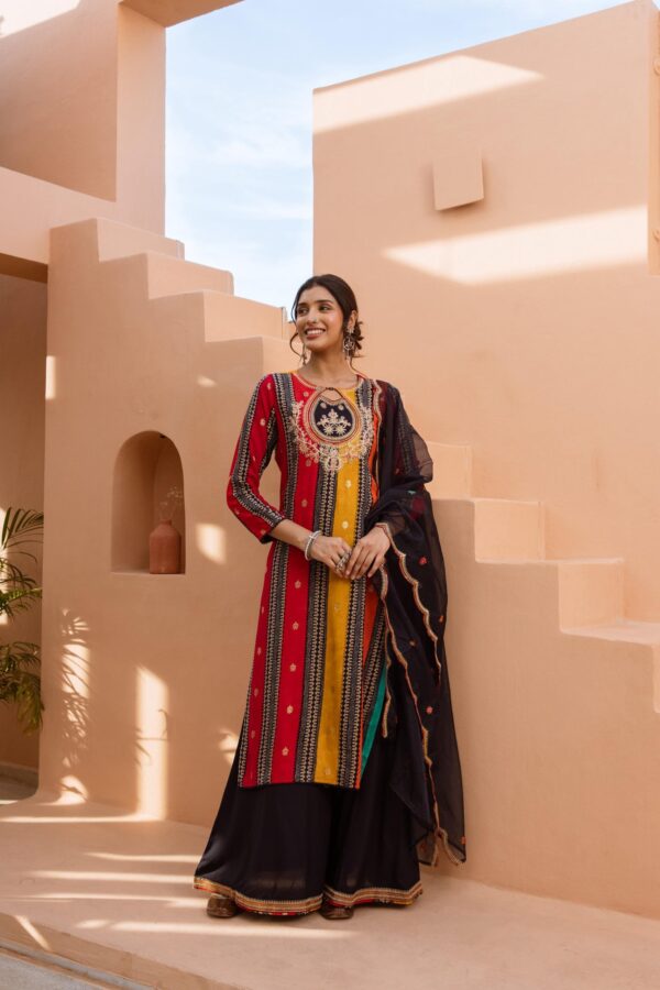 Premium German Rayon Designer Kurta - Image 2