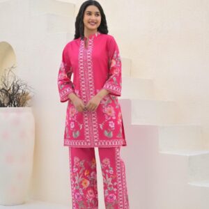 Premium Cotton Floral Cord Sets