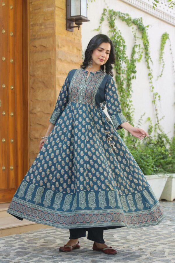 Premium  Heavy Flared Anarkali Gown