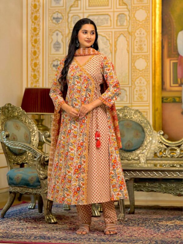 Premium Cotton Anarkali