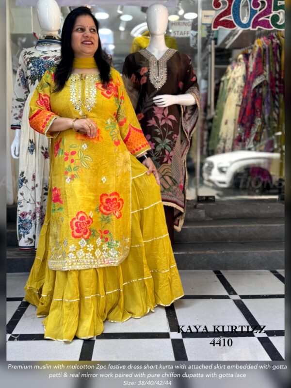 Premium Muslin  Dress - Image 2