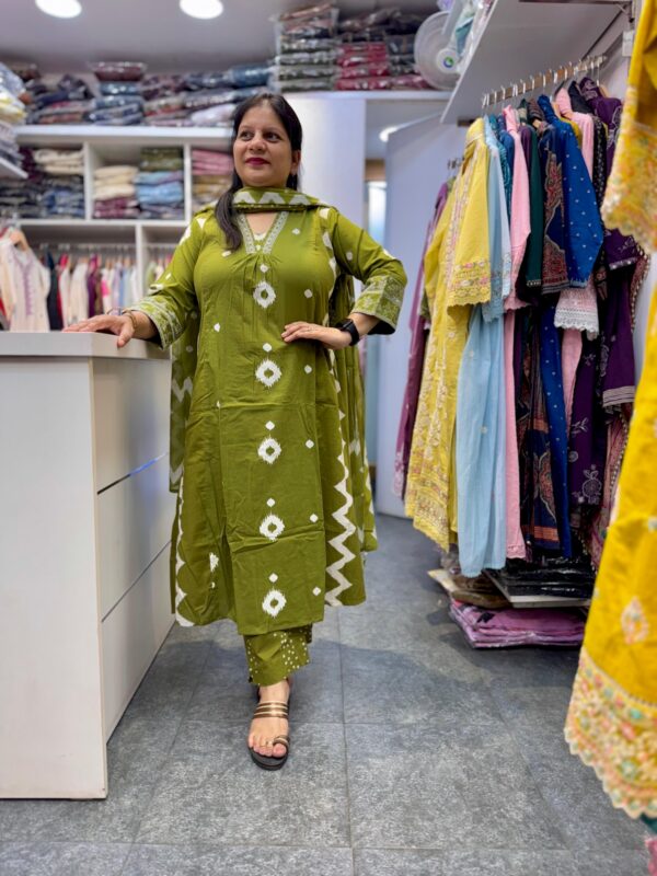 Premium Cotton  A-line Kurta - Image 3