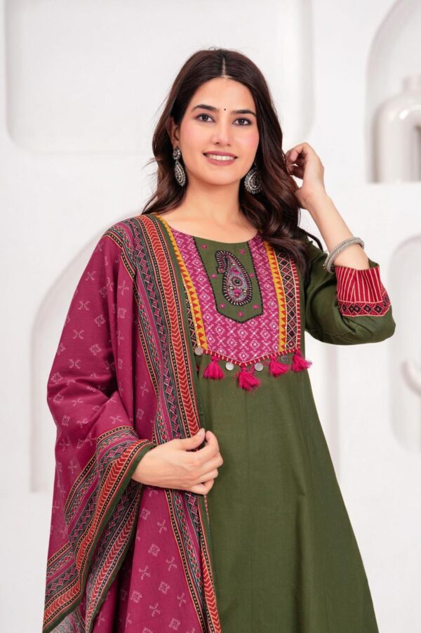 Premium Cotton  Anarkali Kurta - Image 2