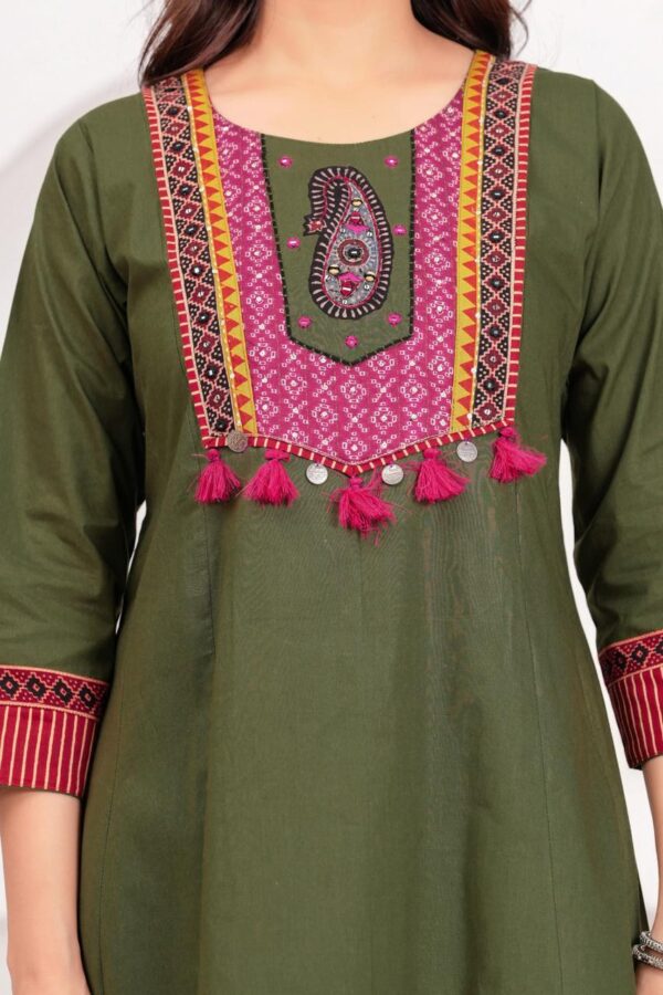 Premium Cotton  Anarkali Kurta - Image 4