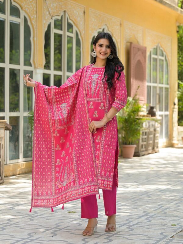 Premium Muslin Cotton Kurta - Image 3