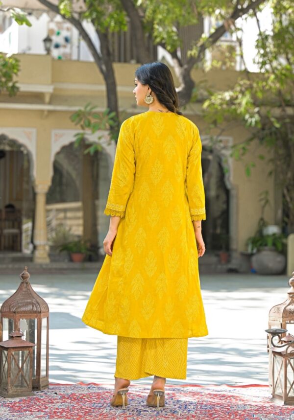 Premium Cotton A-Line Dress - Image 5