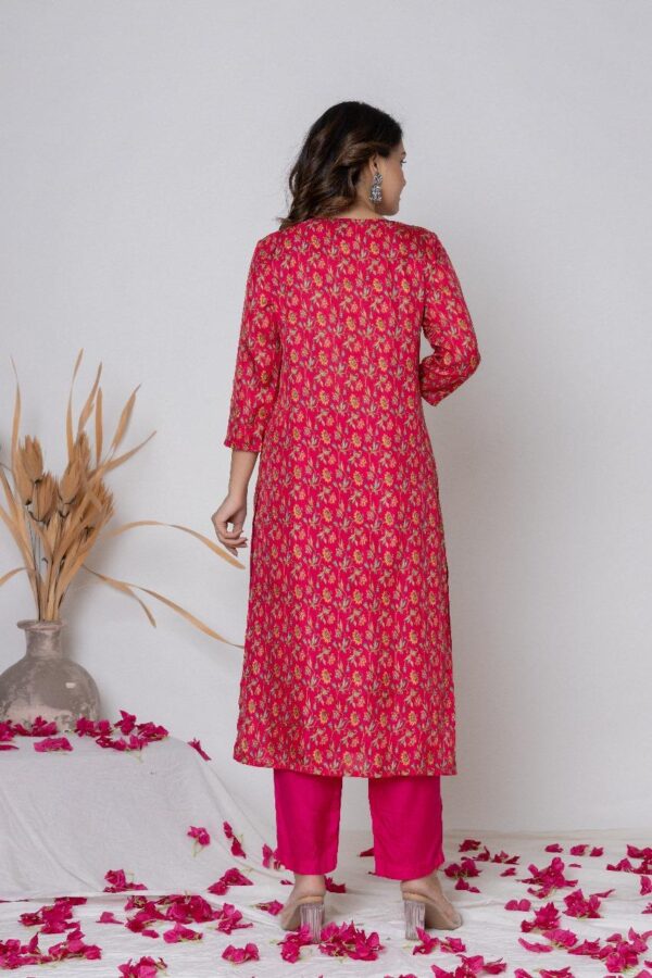 Premium Banarasi Silk Suit - Image 3