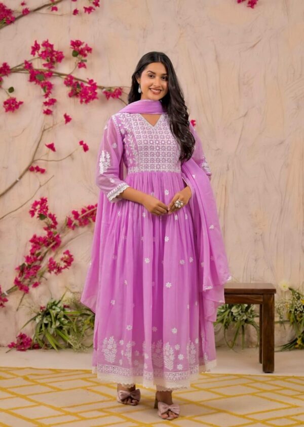 Premium Mul Cotton Anarkali Kurti