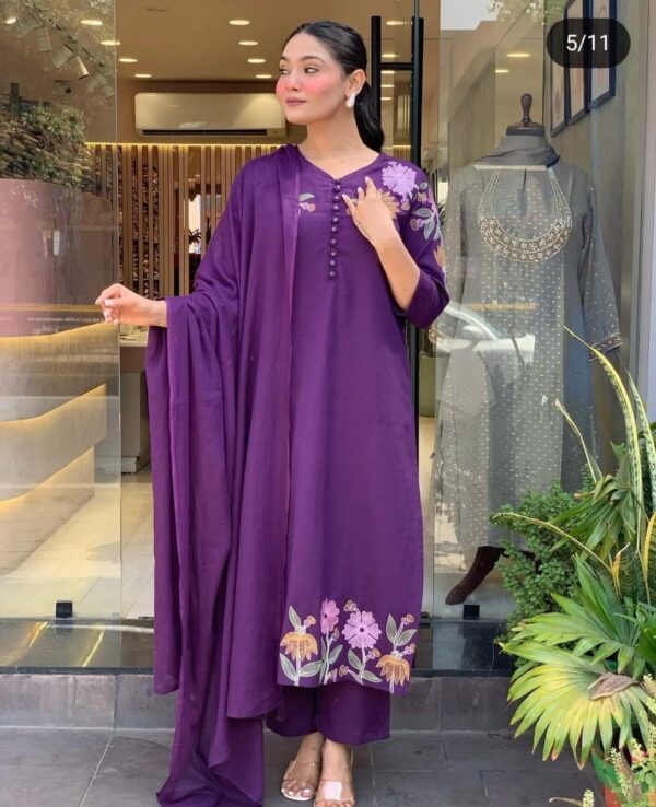 Premium Flex Cotton 3-Piece Set - Image 2