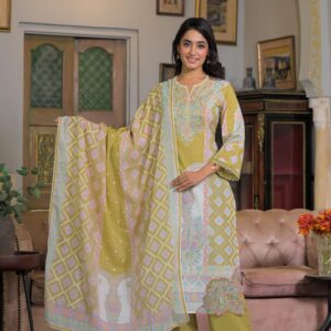 Elegant Cotton Pakistan Suit
