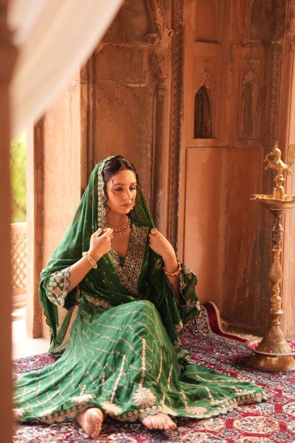 Pure Chinon  Anarkali - Image 3