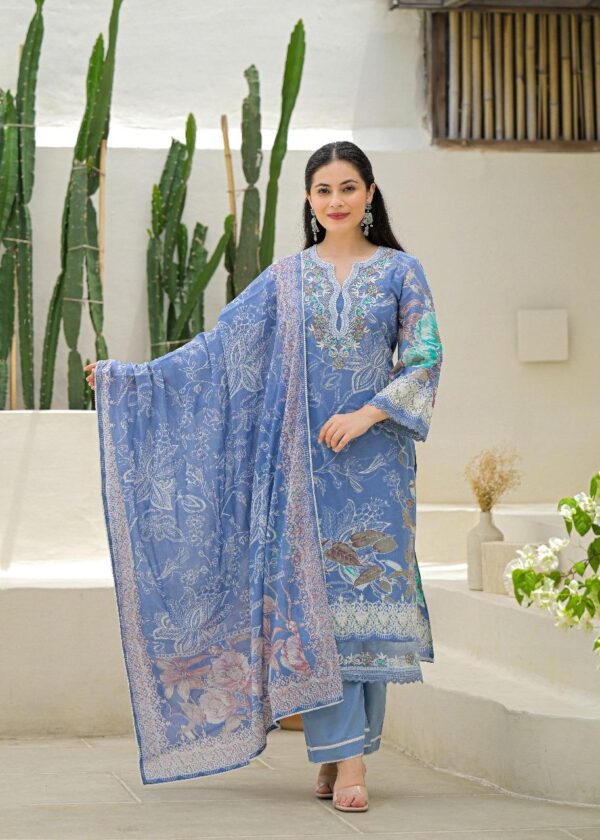 Pakistani Cotton 3 Pc - Image 5