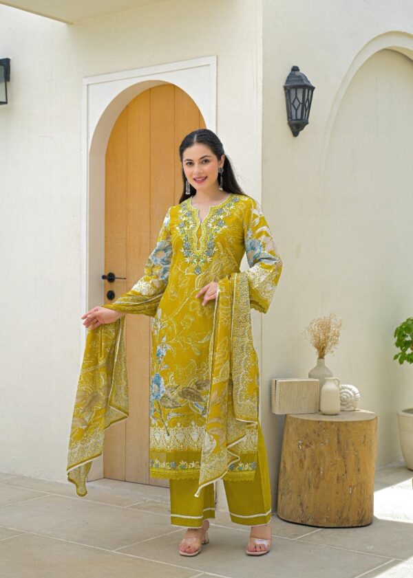 Pakistani Cotton 3 Pc - Image 2