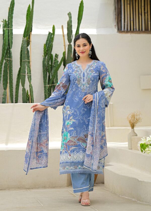 Pakistani Cotton 3 Pc - Image 7