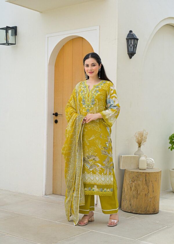 Pakistani Cotton 3 Pc - Image 6