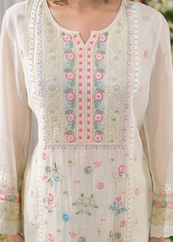 Premium Mul Chanderi Kurta - Image 4