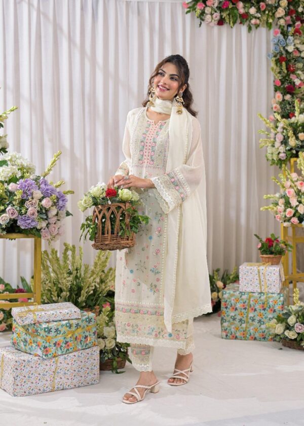 Premium Mul Chanderi Kurta - Image 5