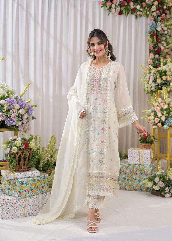 Premium Mul Chanderi Kurta - Image 7
