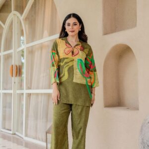 Premium Pure Muslin Cords Set