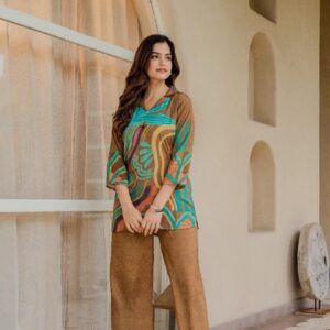 Premium Pure Muslin Cords Set