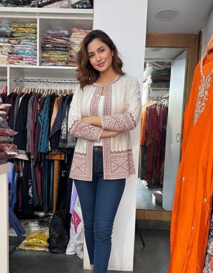 Premium Knitted Wool Cardigan Top